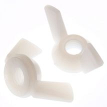 Ecrou à oreilles Nylon, M6 ( Prix pour Sachet de 25 )