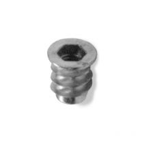 Emuca - crou perçage trous fraisés. 50 Unit. - talla M8 / 15mm / 12mm / Zamak naturel
