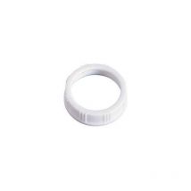 Crou plastique 40x49 mm blanc