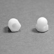 M5 : Écrou plastique borgne de protection diam. M5 clef de 8 mm - Ajile