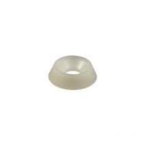 Rondelle cuvette Nylon M5 Blanc-1000 pièces