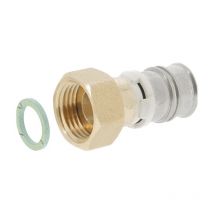 Raccord laiton multicouche écrou tournant femelle 20x27, diamètre 26mm.
