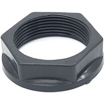 Contre écrou femelle à plateau en pehd 1''1/4