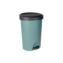 Poubelle à pédale Stepy 27l vert eucalyptus / anthracite EDA