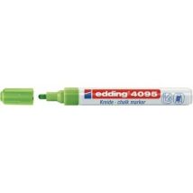4095 4-4095011 Marqueur Craie Vert Clair 4 Mm, 15 Mm A385422 - Edding