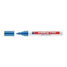 Edding - 4-750003 Lackmarker 750 blau Strichbreite 2-4 mm Rundspitze