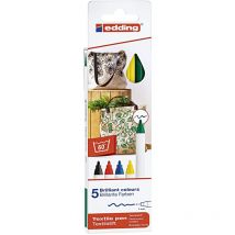 Textilstift basic colour 5er p