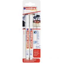 4085 4-4085-2-1049 Marqueur craie blanc 1 mm, 2 mm W698692 - Edding
