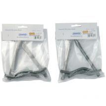 Putzhaken rund drehbar 140 mm, 2 Stk./Btl. - Pariere