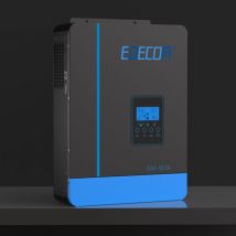 Onduleur Hybride 12v 1600w mppt 80A 2.2KVA/1600W 220v Pur Sinus (Off-Grid) Chargeur Solaire avec Chargeur de Batterie, réseau prioritaire, régulateur