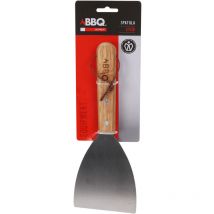 Edelstahl-Spachtel mit Holzgriff 33 cm BBQ
