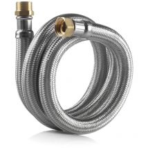 Edelstahl Trinkwasser Panzerschlauch ig/ag 1/2' DN8 500mm dvgw