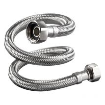 Edelstahl Trinkwasser Panzerschlauch ig/ig 1/2 x 3/8' DN8 200mm dvgw