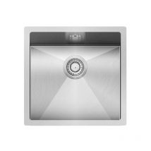 Edelstahl-Unterbauspüle lena 3 - Großes Becken, ab 50er Unterschrank, 45 x 45 cm