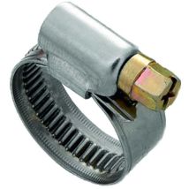 Edelstahl Schlauchschellen, W4, 12mm, 16-25mm, Din 3017