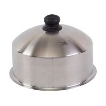 Edelstahlkocher Durchmesser 28cm für Plancha