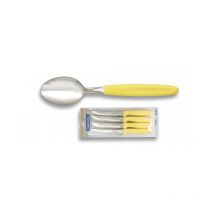 Edelstahllöffel Tramontina mit Mango aus Plipropylen, Gesamtgröße 19 cm, in Blisterpackung 17331