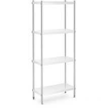 Metall-Gastronomie-Lagerregal bis 200 kg 70 x 40 x 180 cm