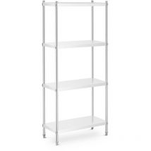 Metall-Gastronomie-Lagerregal bis 200 kg 80 x 40 x 180 cm