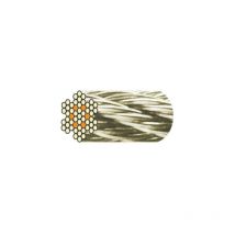 Edelstahlseil 7x7 LEVAC-Draht Ø1.5 mm CRM 130 Kg - verkauft pro m - 1260AIE180