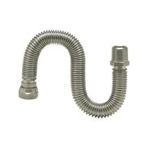 Edelstahlwellrohre Solarrohr Solarleitung Wellrohr ausziehbar verschiedene Größen 'DN25 1 Zoll,260-520 mm'