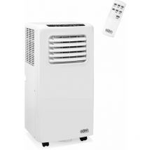 Eden - Climatiseur mobile ED-7009 Blanc Classe a 9000 btu 34 m²