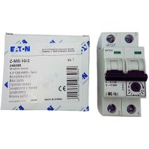 Eaton - Disjoncteur Moteur Bipolaire Monophasé Pour Pompe Piscine - Calibre 4-6,3A - Spécial Coffret Electrique Piscine