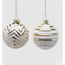 Addobbo Palla Zigzag 2 assortiti D.8 C4