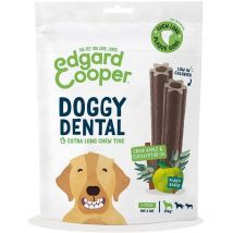 Doggy dental - pomme & eucalyptus - gros - 7 bâtonnets edgar cooper 540700714211 - Edgard&cooper