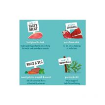 Edgard&cooper - Wet Cup for Dogs in Beef & Duck 150g - 267314