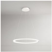Edge LED-Pendelleuchter 86W Mattweiß Perenz