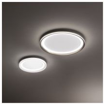 EDGE Titangraue LED-Deckenleuchte 38W Perenz aus Aluminium