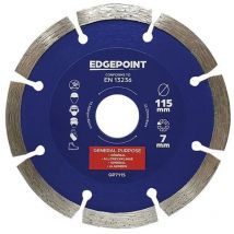 Edgepoint - GP7115 General-Purpose Diamond Blade 115mm - EDGDBGP7115