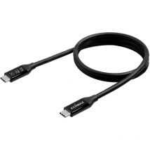USB-Kabel USB4 , Thunderbolt 3 usb-c Stecker 1.00 m Schwarz UC4-010TB V2 - Edimax