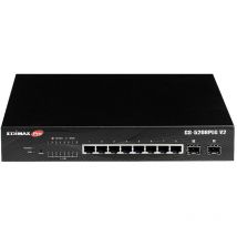Edimax - Switch réseau GS-5208PLG V2 8+2 ports S689852