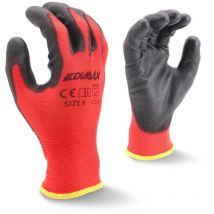 Guanti da Lavoro, 12 Paia di Guanti, Taglia xl / 10, Resistenti all'Abrasione e Antitaglio Livello 3, Rivestiti in nylon pu, Versatile, Protezione