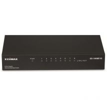 Edimax - Gigabit-Switch GS-1008E V2, 8-port, Metallgehäuse