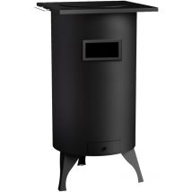 Fm Kaminofen de Holzbefeuerung, Metall, Anthrazit