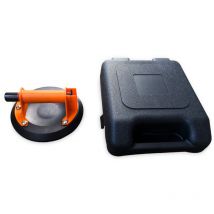 Einfacher Saugnapf mit Pumpe ø 200 mm mit Transportkoffer - 257255 - Edma