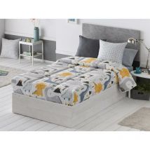 Confecciones Paula - Edredón ajustable dinos de 105 cm