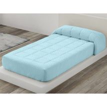 Camatex - Edredón ajustable topo de Azul - 135 cm