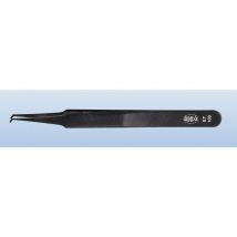ET100 SMD-Pinzette Flach, gebogen 45° 115 mm - Edsyn