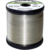 Edsyn SAC1250 Lötzinn 1,0 mm bleifrei – Sn95,5 Ag0,7 Cu4 – 250 g – NO-CLEAN Lösung für SMD-Technologie