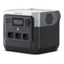 Ecoflow - ef Tragbare Powerstation river 2 Pro, 768 Wh Solargenerator mit LiFeP04, Schnellladung in 70 Minuten, 3x 800 w AC-Steckdosen, Balkonkraft