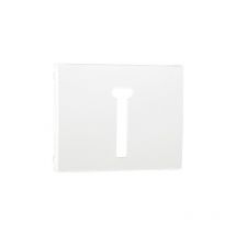 70718 tbr Cover T8 telephone socket - white - Efapel