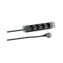 Efb Elektronik - EK631DE.10 intérieur 2M 4SORTIE(S) ca noir multiprise