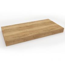 Egger - Naturel plan vasque 80 x 50 x 8 cm, aspect chêne Halifax naturel, brun clair (DO8050DH)