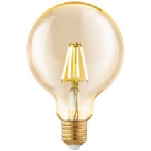 Lampadina Globo ø 95Mm Vintage Ambrata E27 4W