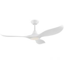 Eglo - Cirali Led Ceiling Fan White Matt with cct Light, 5 Speed, Reversible, Remote Included