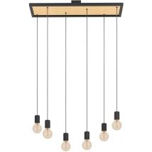 Eglo - consett pendelleuchte e27 6x40w - 43725